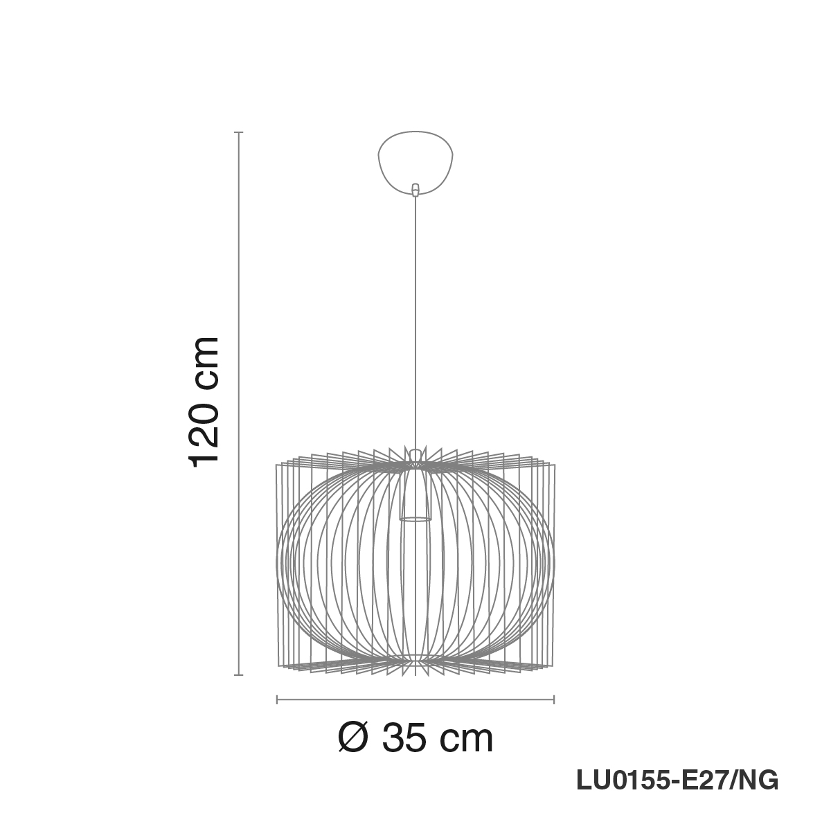 Diagrama - LU0155-E27/NG