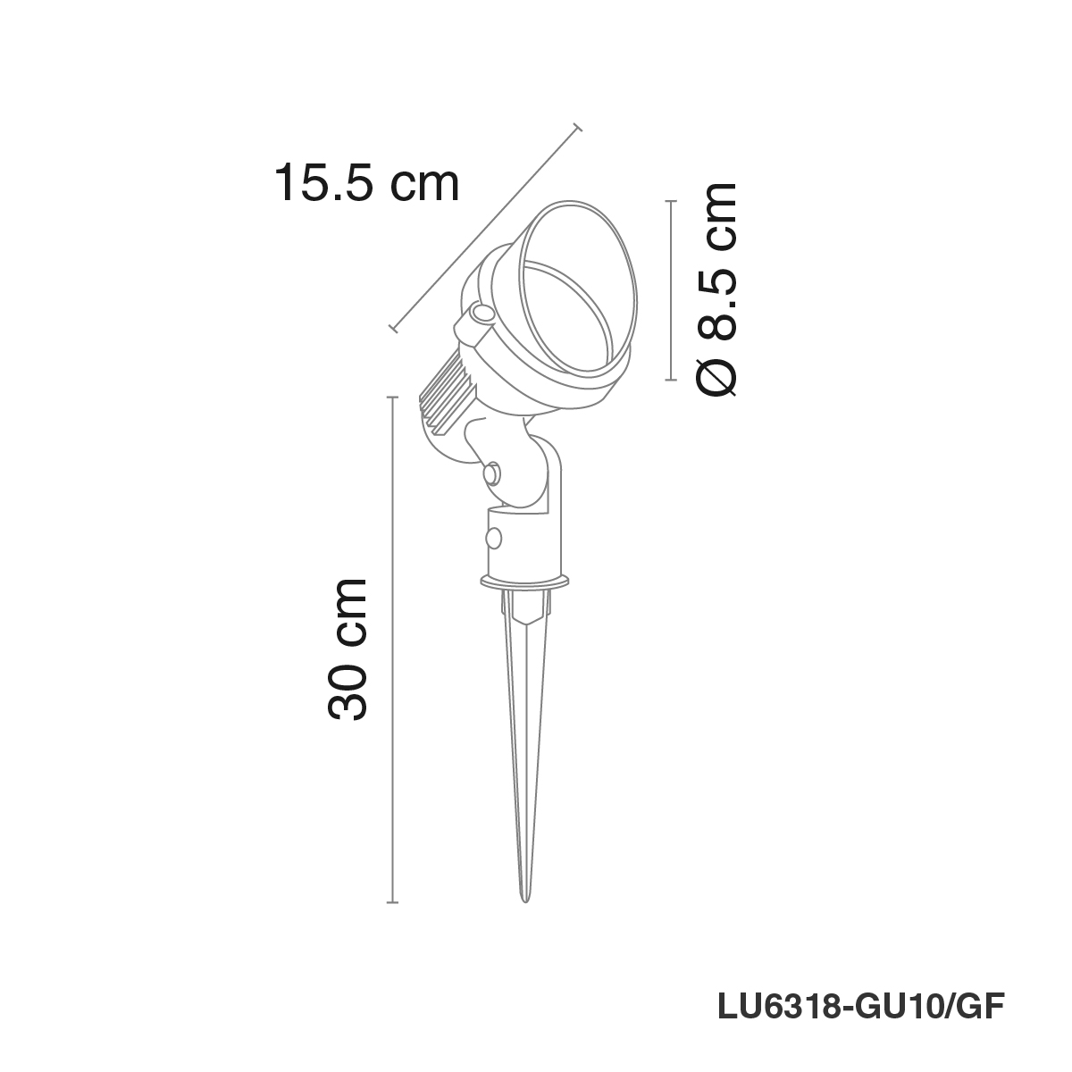 LU6318-GU10/GF - Imagen 3